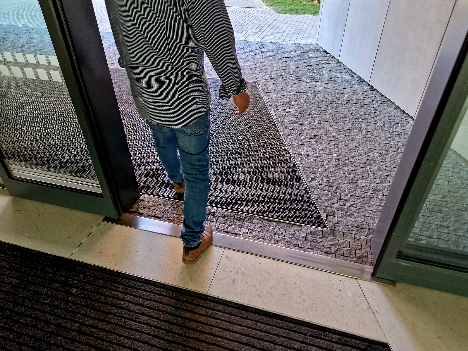 Gradus entrance matting - mat with felt filling and cassette brushe
