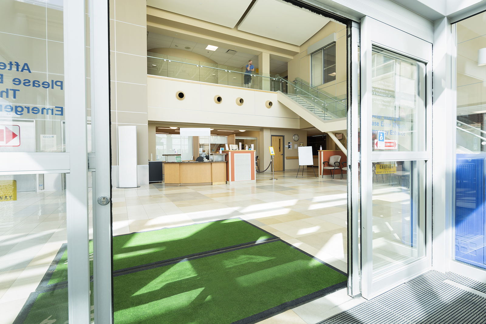 Gradus barrier matting - Door Mats At The Entrance Of Hospital