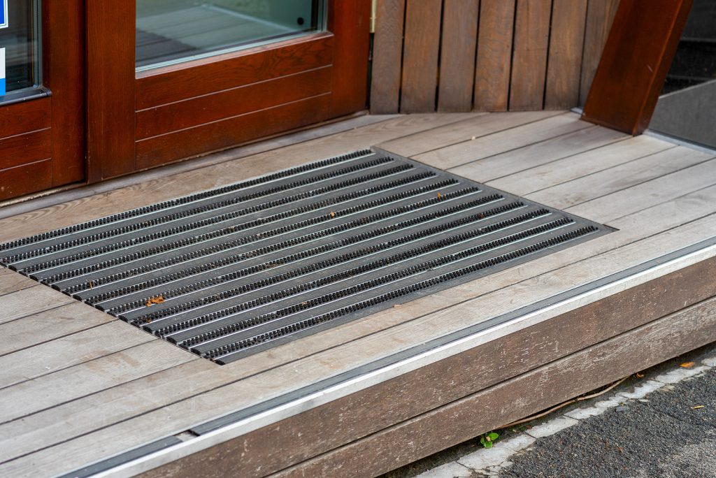 Gradus barrier matting - street mat in front of the entrance door